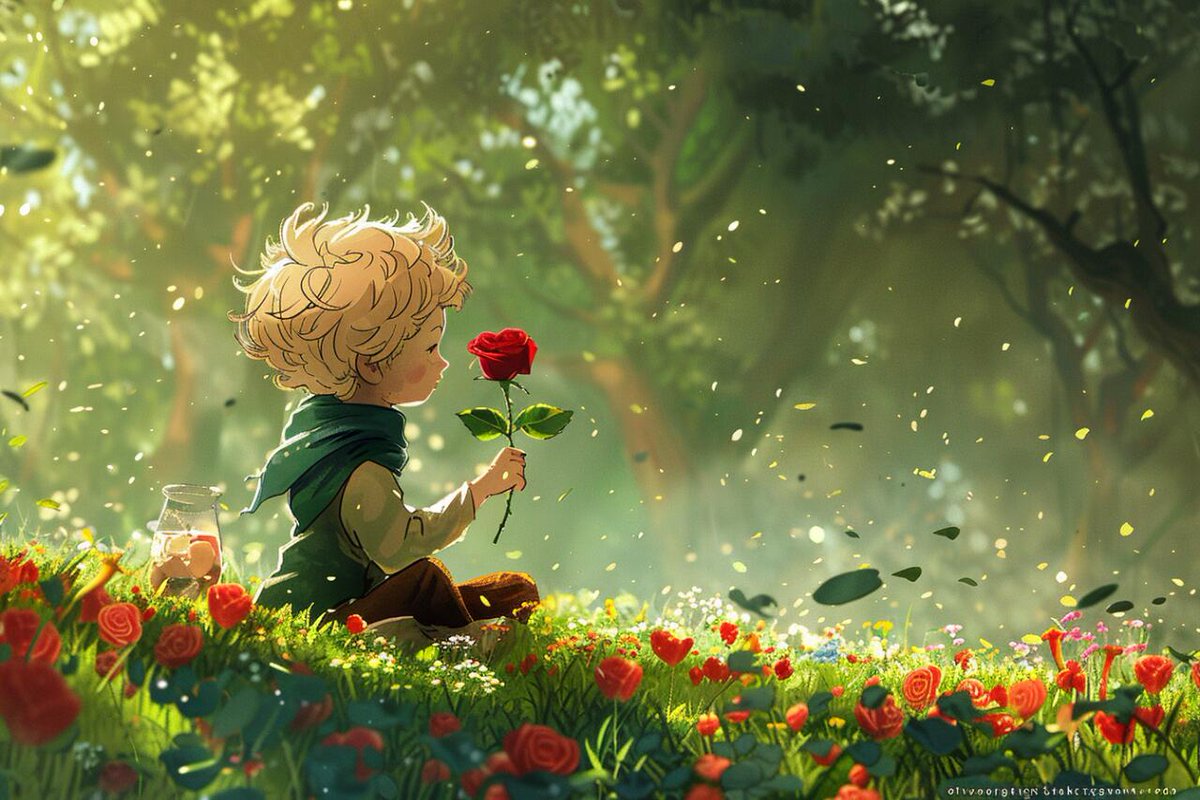 Ozkan19563532's tweet image. "The Little Prince" teaches us: what's essential is invisible to the eye. Grab your book, find a quiet nook, and let Antoine de Saint-Exupéry's words warm your heart. #BookLovers #ReadingTime #TheLittlePrince