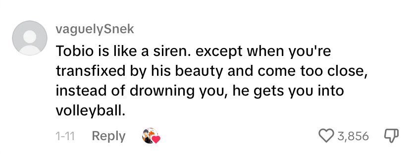 I think about this comment every once in a while