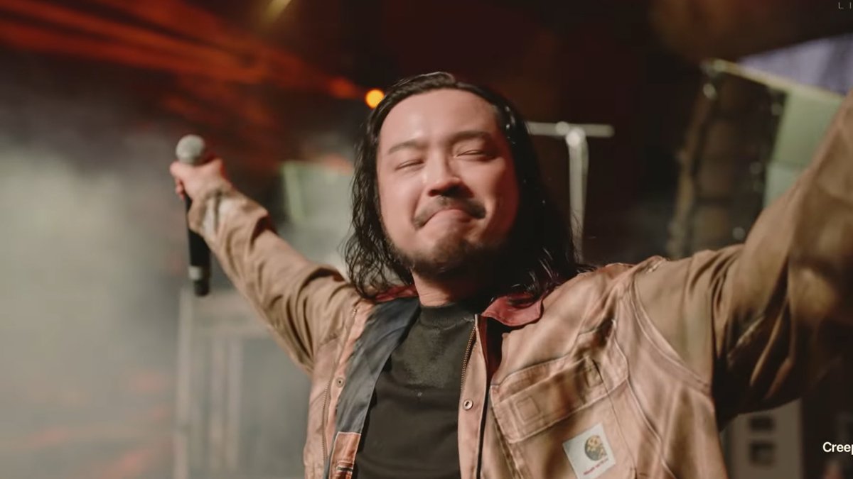 lin_lina_'s tweet image. Rさんのこの表情。
２週に渡るコーチェラのステージも、NK公演も、シカゴ公演も、この表情が語ってる。
#CreepyNuts #Coachella2026 #CN_NORTH_AMERICA_TOUR