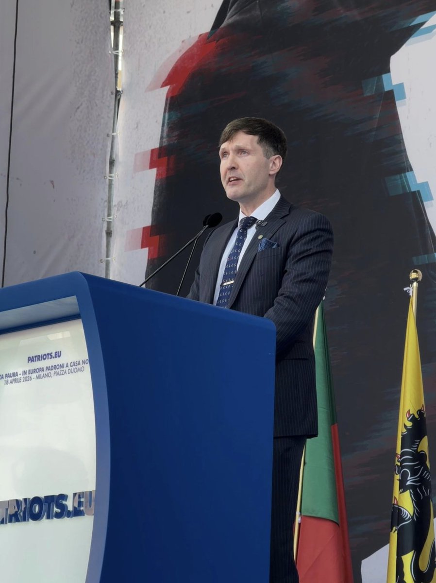 Martin Helme 🇪🇪, president of EKRE :  

"And then there are us, normals. Right-wingers, nationalists, conservatives, Christians. Patriots, who want their countries to be the way they have always been.

Italy must stay Italian 🇮🇹France must stay French 🇫🇷 Hungary Hungarian 🇭🇺 and