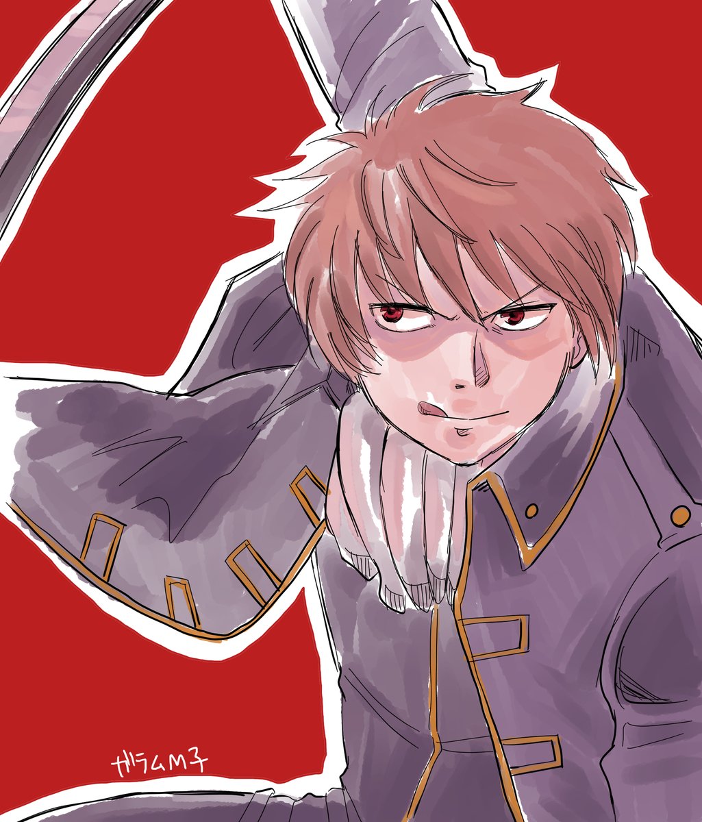 お待たせいたしました～
シリアスなおきたさん。構図模写しないと無理でしたｗお許しください！なんか描いてておもったんですけど、シリアスになると試合中の２６に似てますね（笑）やはり好きになるキャラには傾向があるのか・・・リクありがとうございました！！