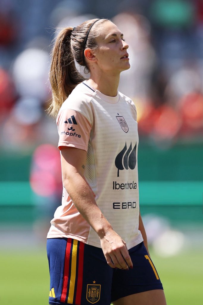 Alexia Putellas during warm up 🙌🏼