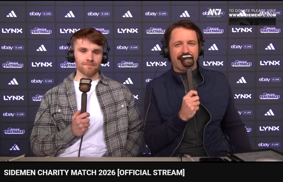 m_unitedfooty's tweet photo. 🚨 BEST DUO ON THE MIC 🔥🎙️
Spencer Owen 🤝 Stephen Tries
Football + comedy = PERFECT COMBO 😂⚽
#SidemenCharityMatch #YouTubeFootball https://t.co/Tf50xofBL2