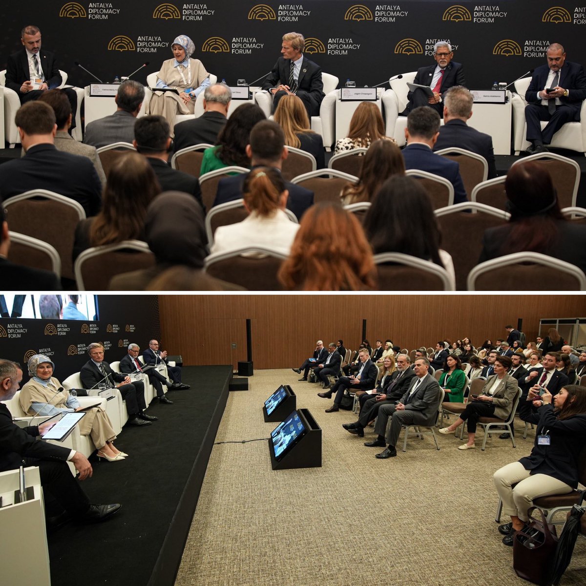 AlperKucukTK's tweet photo. I had the privilege of moderating the panel “Access Denied: Breaking Artificial Barriers in Humanitarian Action” at the Antalya Diplomacy Forum 2026. 

Joined by our President, Prof. Dr. Fatma Meriç Yılmaz, IFRC Secretary General, Jagan Chapagain, UN Deputy Special Coordinator for the Middle East Peace Process, Ramiz Alakbarov, and WFP Deputy Executive Director and Chief Operating Officer, Carl Skau, we focused on critical issues on humanitarian access in increasingly complex settings.

The discussions highlighted the severe consequences of access denials in today’s crises, coupled with funding shortfalls and underlined the shared responsibility to strengthen a more principled, safe, and collective approach to humanitarian action. 

Humanitarians are not asking for favors. They are strongly reminding the decision-makers of their existing obligations under the international humanitarian law. 

#ADF2026
#MEET4DIPLOMACY
