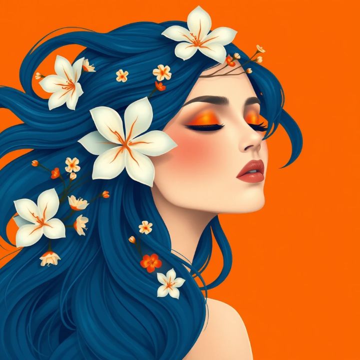 Noha6398's tweet photo. Art of the Day! "A digital painting of a young woman". Buy at: https://t.co/8ajhHeE7yP https://t.co/38mmldEkgR