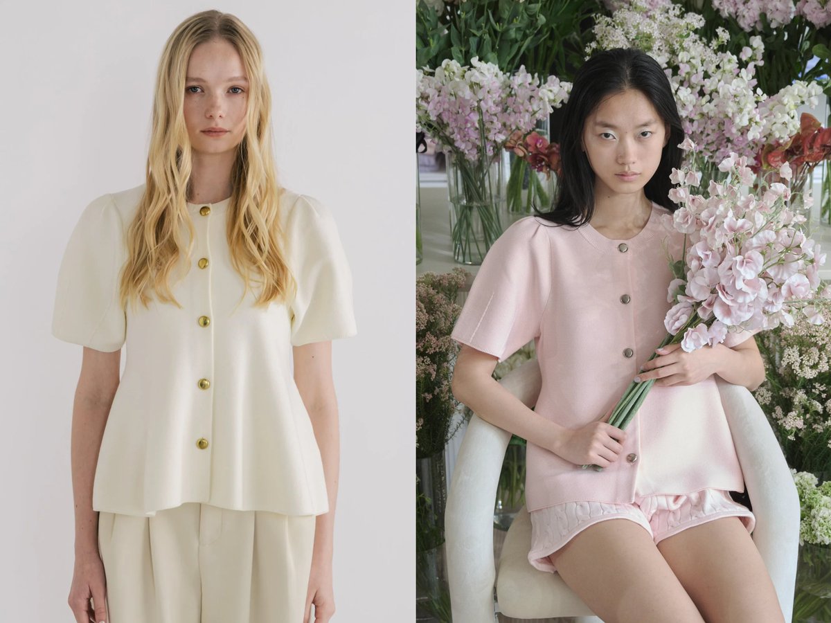 THE TOÉ ・Tulip Peplum Top #thetoé