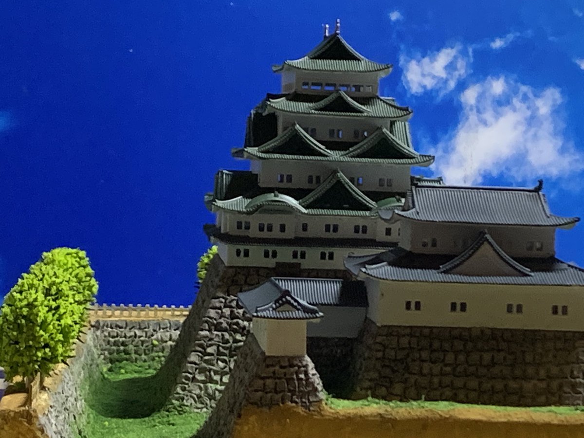 お城のジオラマ鍬匠甲冑屋 岐部博 tweet media