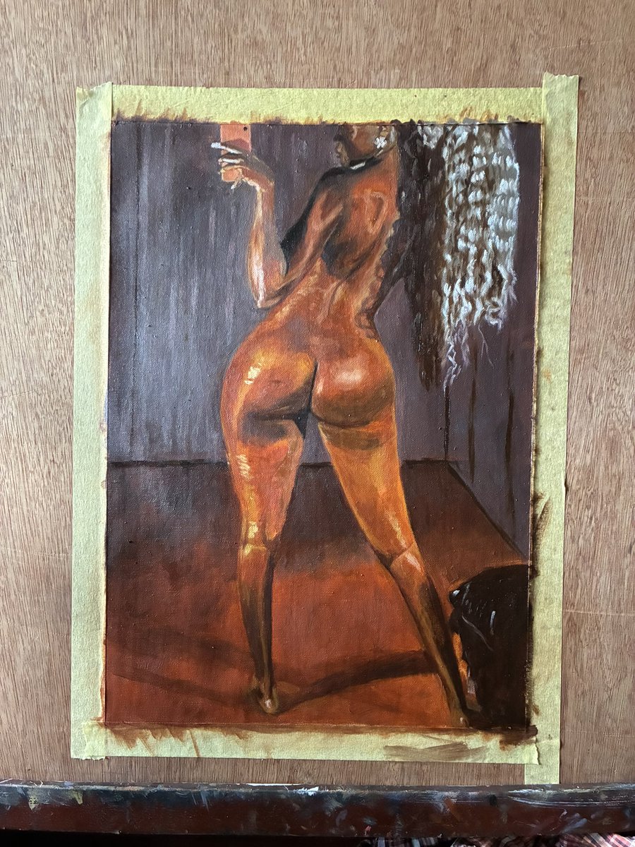 OzoezeM's tweet photo. Oil on canvas https://t.co/LyQYlilvd6