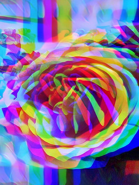 Baribaultstudi1's tweet photo. Art of the Day! "Flower duality". Buy at: https://t.co/QEILspJvK2 https://t.co/aMDIYi5ya2
