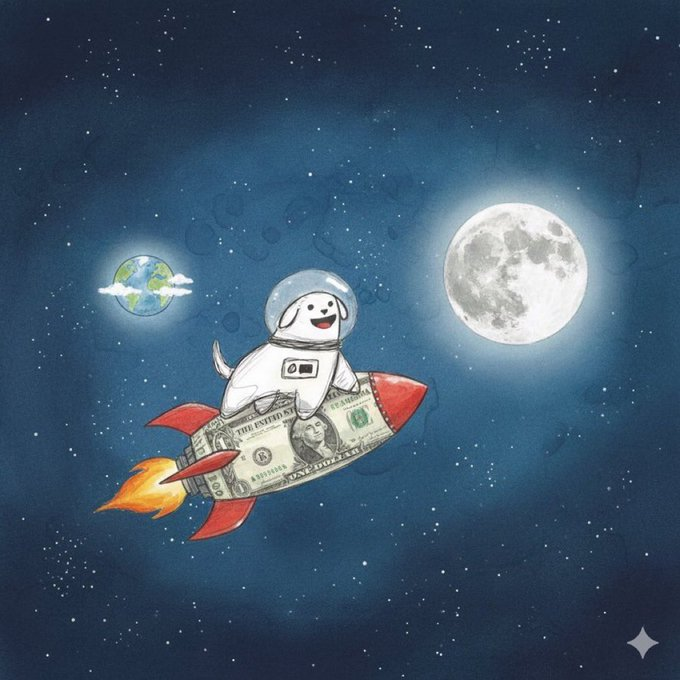 Space Dog tweet media