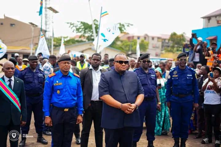 acprdcongo's tweet image. #RDC: Des moyens logistiques accrus ont été cités parmi les mesures prises par l’autorité urbaine pour améliorer la capacité des interventions policières à #Kinshasa, capitale de la République démocratique du Congo (#RDC), selon un communiqué 
de l’hôtel de ville consulté samedi