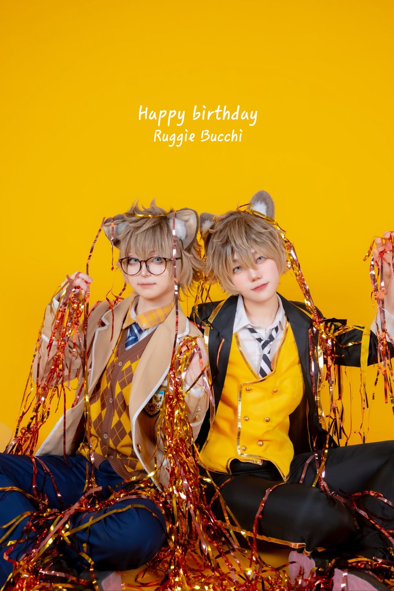 【twst | cos】 
💛🍩🎉

#ツイステ #ラギー・ブッチ
#ラギー・ブッチ誕生祭2026