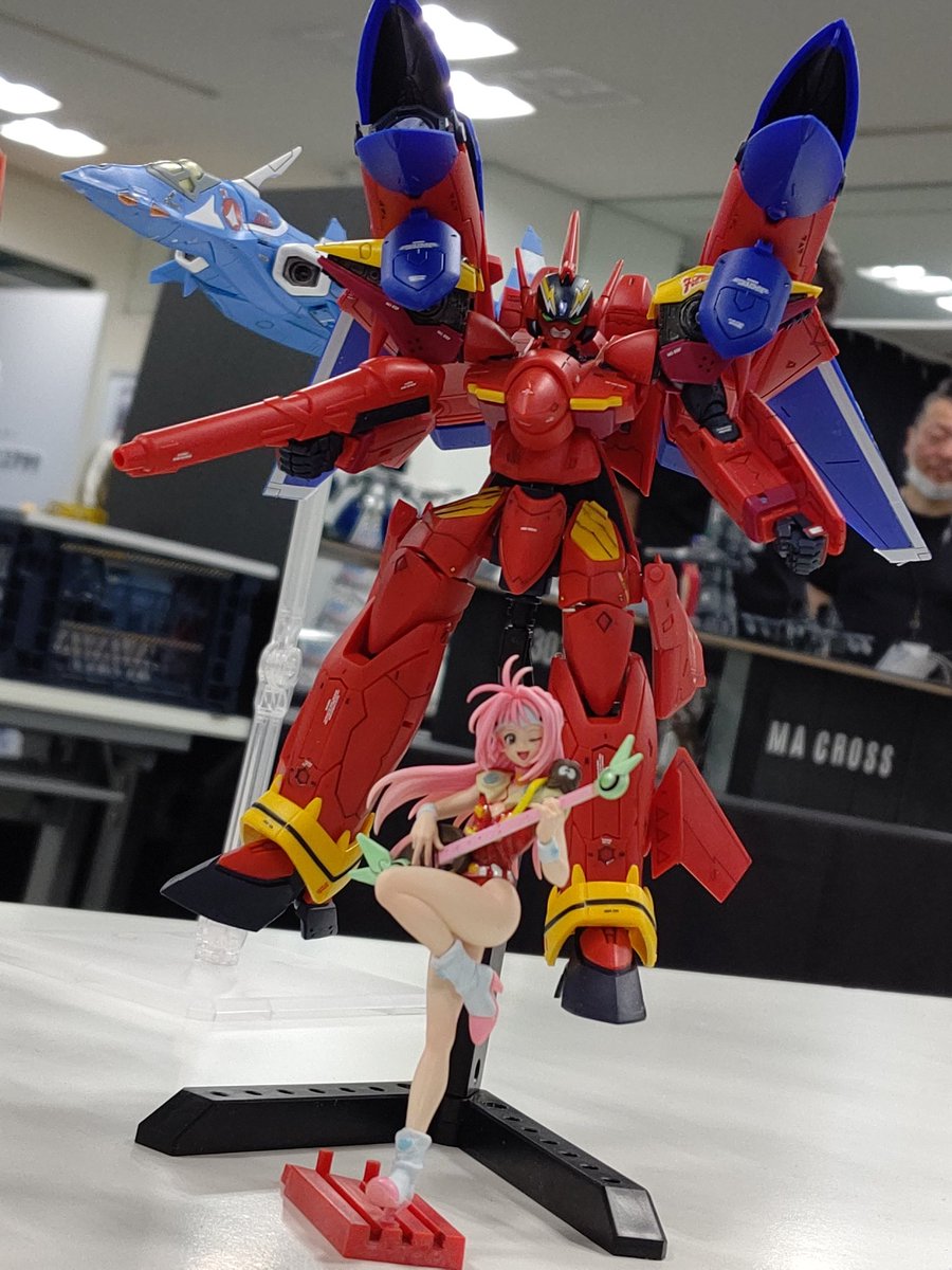 #時空系模型展示会 行ってきました。ウチのミレーヌやランカとコラボしてもらったりして楽しかった〜。皆さんありがとうございます！
#マクロスモデラーズ