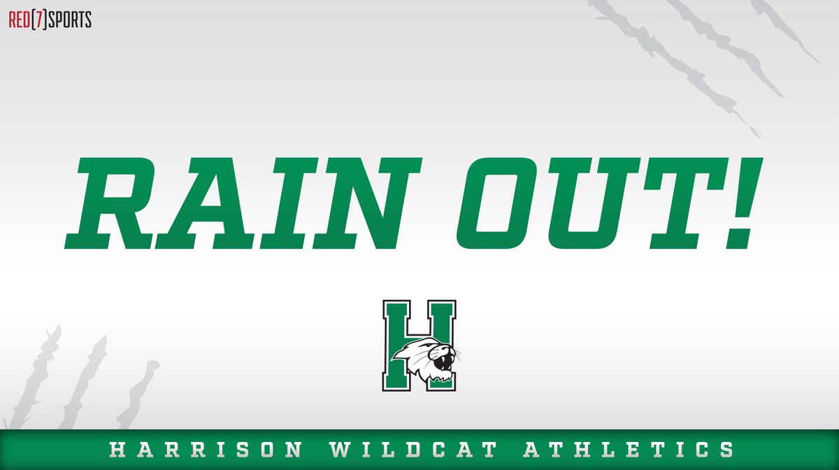 WildcatsOfHHS's tweet image. Harrison Softball vs. Dixie Heights has been cancelled for today.  Please spread the word. #THINKBIG ☔️☔️☔️ @HarrisonSoftbal @HarrisonWildcat @SWOSportsDaily