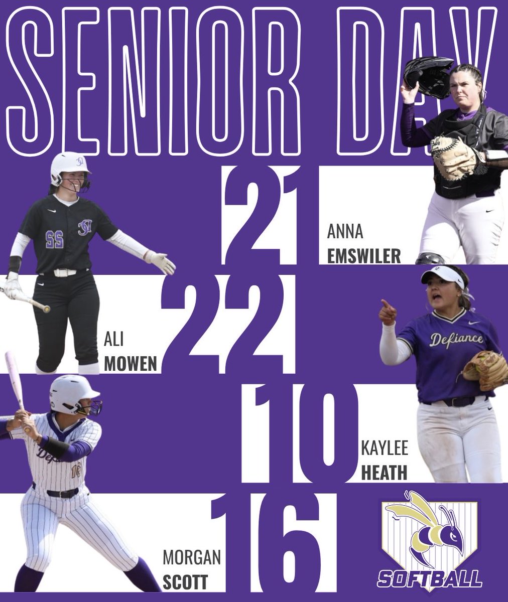 Defiance College Softball tweet media