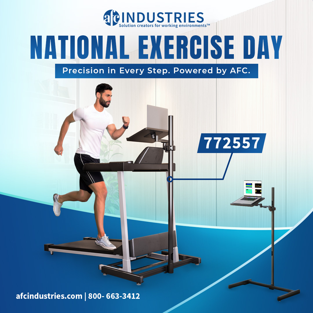 AFCIndustries's tweet image. National Exercise Day 💪

Stay active without stepping away from productivity.
👉 Learn more: afcindustries.com/product/laptop…

#NationalExerciseDay #Ergonomics #WorkplaceWellness #ActiveWork #HealthcareDesign #AFCIndustries