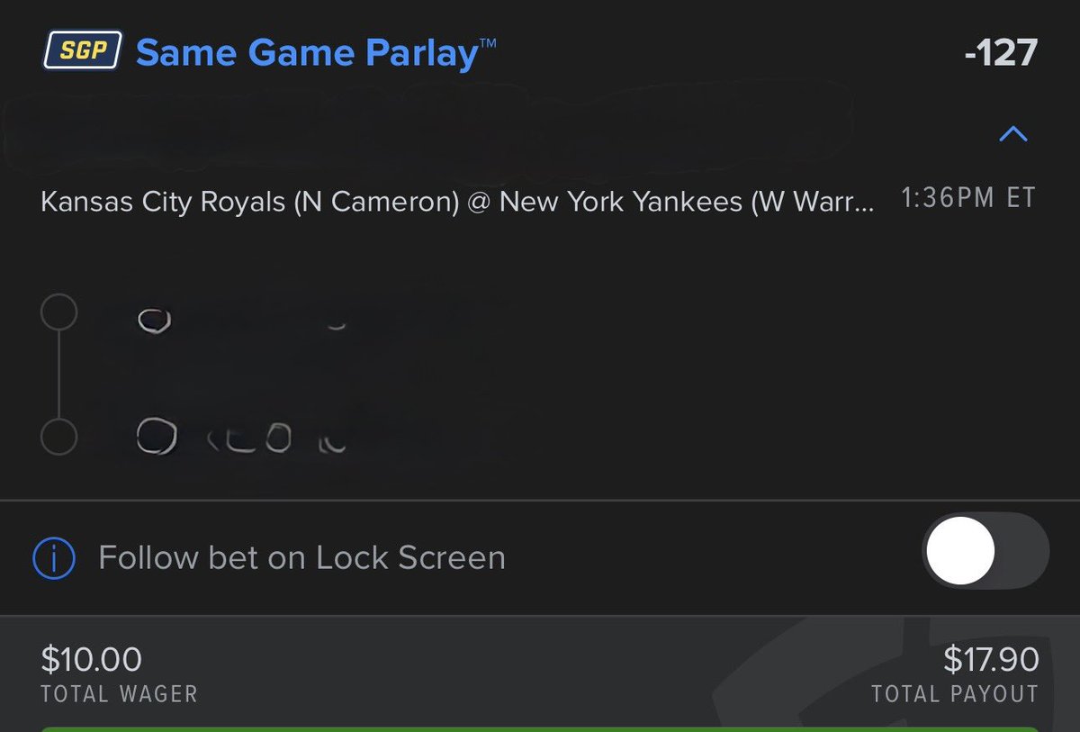 THEGAMBLINGGAWD's tweet image. Gambling Gawd’s VIP MLB Hits Ladder Challenge🪜⚾️
💥💥$10&amp;gt;&amp;gt;&amp;gt; $10,000💥💥
💥💥💥IN 10 DAYS!💥💥💥
🪜DAY 1 LADDER CHALLENGE🪜
🔥🔥$10——&amp;gt;$17.90
🔗 In Comments 
#LadderChallenge #GGWIN #VIP