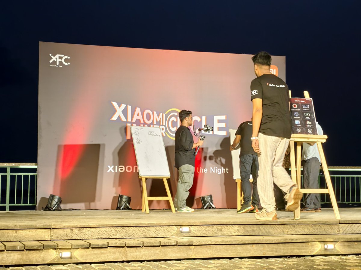 xfckerala's tweet image. Live from Kochi 🌴🔥
An experience in motion! #XiaomiInnerCircle #RuleTheNight #Xiaomi17Ultra
@pixelwithme @ritij @atytse @xiaomiindia @gautmeluv
