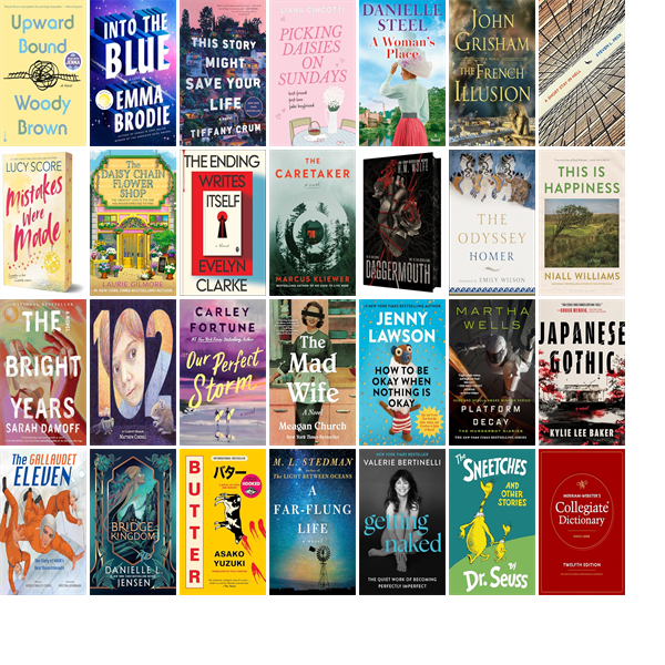 WRLibrary's tweet photo. This week the Williamsburg Regional Library has 360 new books and five new movies.  New items include Upward Bound, Into the Blue, This Story Might Save Your Life, Picking Daisies on Sundays, A Woman's Place, The French Illusion, and A Short Stay in Hell. https://t.co/2CDFmDoSSu https://t.co/ZxBUCY5t74