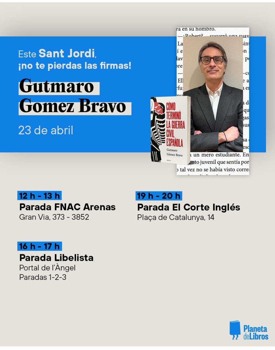 gunde_bravo's tweet photo. Este Sant Jordi 👇 https://t.co/2xvBdaIDWA