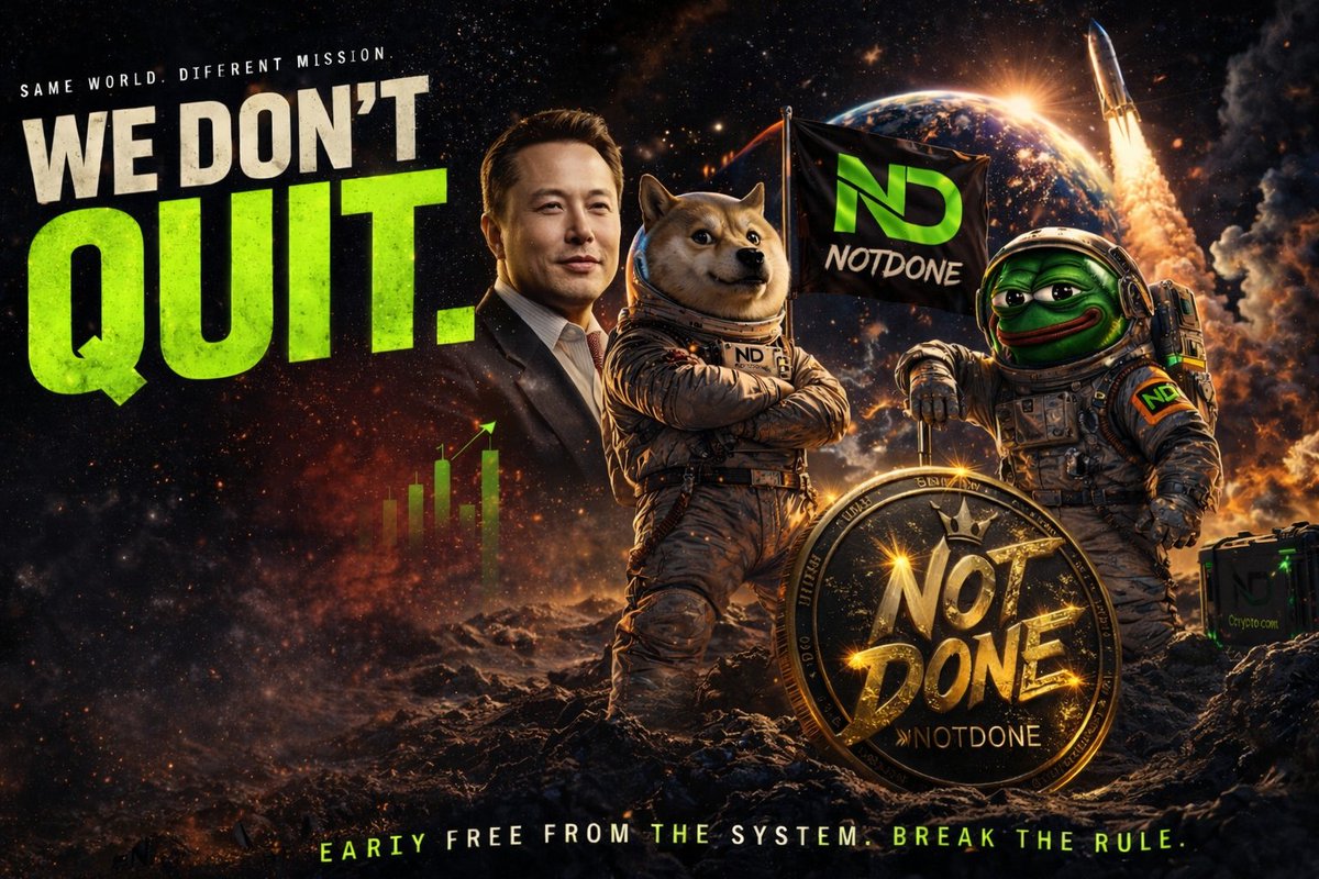 🔥$NOTDONE (@NotDone_1) / Posts / X