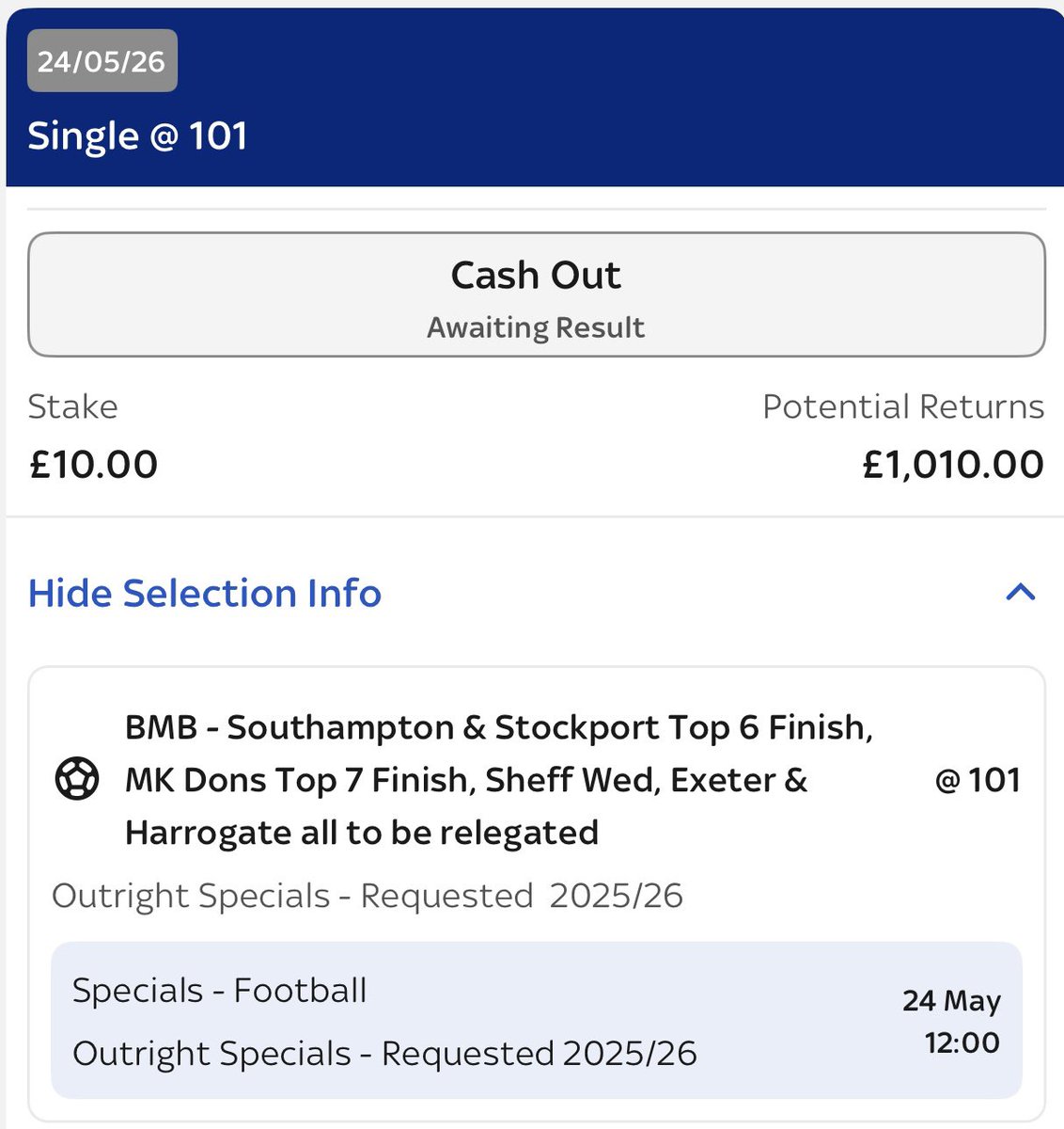 Bad Man’s Football Tips ⚽️ tweet media