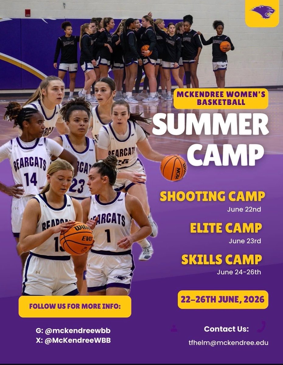 McKendree WBB tweet media