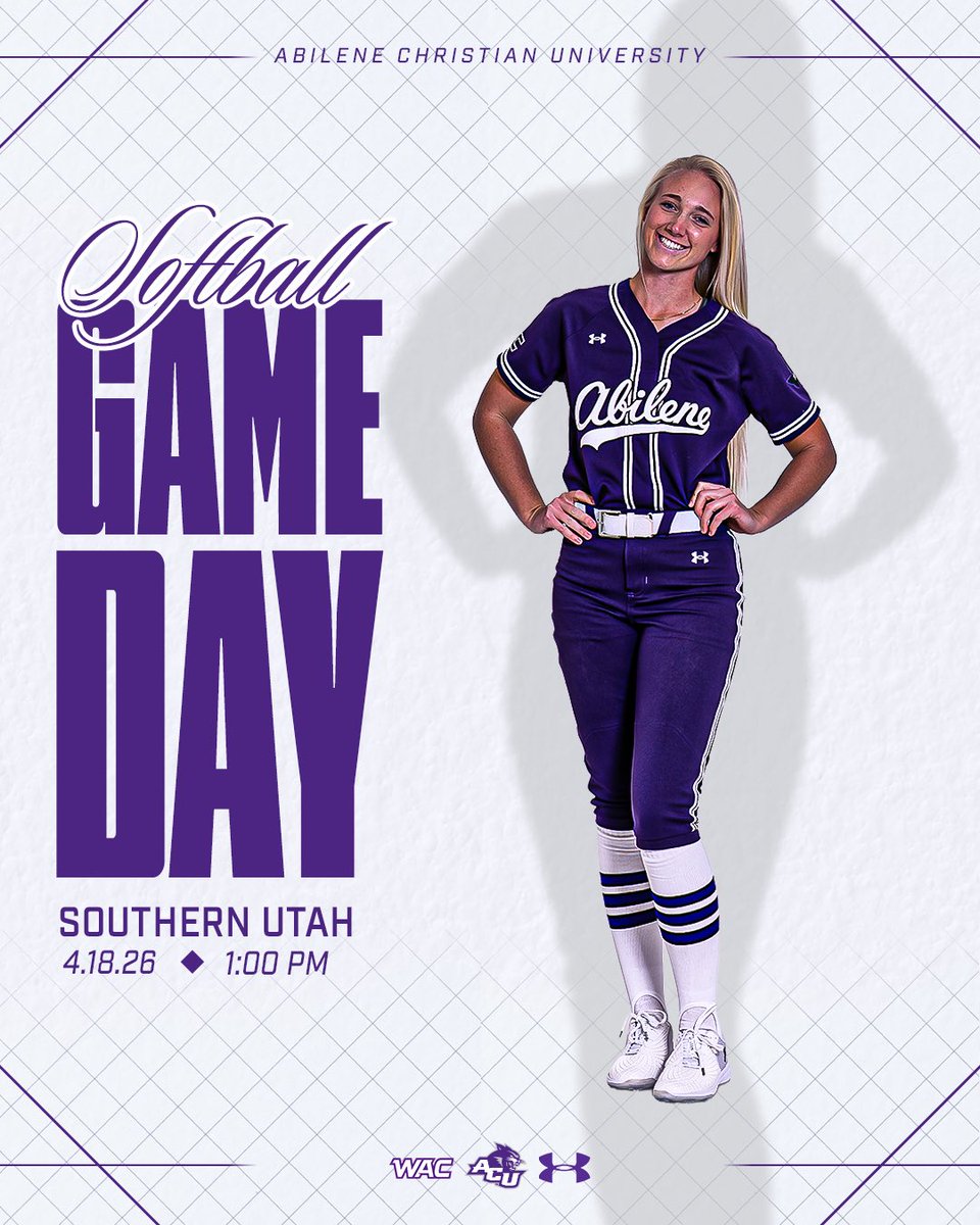 ACU_Softball's tweet image. 𝐃𝐚𝐲 𝟐

🆚: Southern Utah
📍: Cedar City, UT
⏰: 1 PM CT
📺: ESPN+

#DayOne | #GoWildcats
