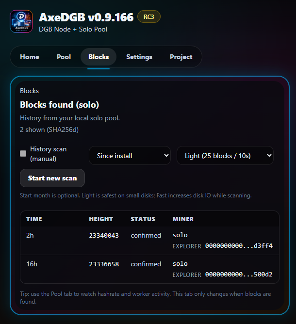 AhhperrooEl's tweet image. Actively mining and buying DGB daily, I want to be the Michael Sailor of DGB XD

Two blocks mined 14 hours apart, 27TH of solid mining.

#dgb #digibyte 😎 Safepal X1 for store DGB

chainz.cryptoid.info/dgb/address.dw…