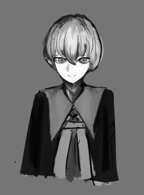 男性キャラの練習もしているのだ