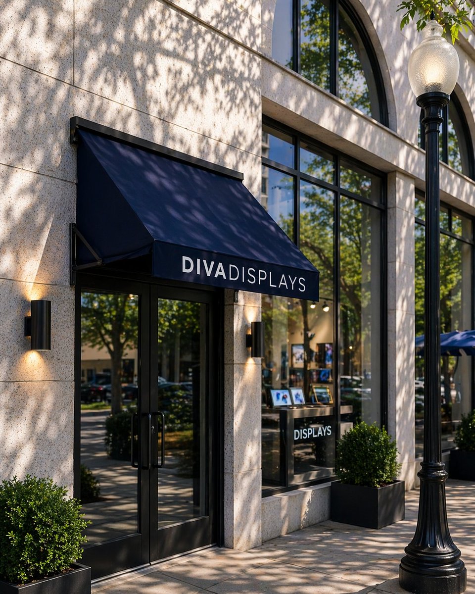 Divadisplaysinc's tweet image. Make your entrance stand out.

Custom awnings that boost visibility, add shade, and elevate your storefront branding. Built to last, designed to impress.

📞 Call 301-798-2717
🌐 Visit divadisplays.com

#DivaDisplays #CustomAwnings #StorefrontDesign #BusinessBranding