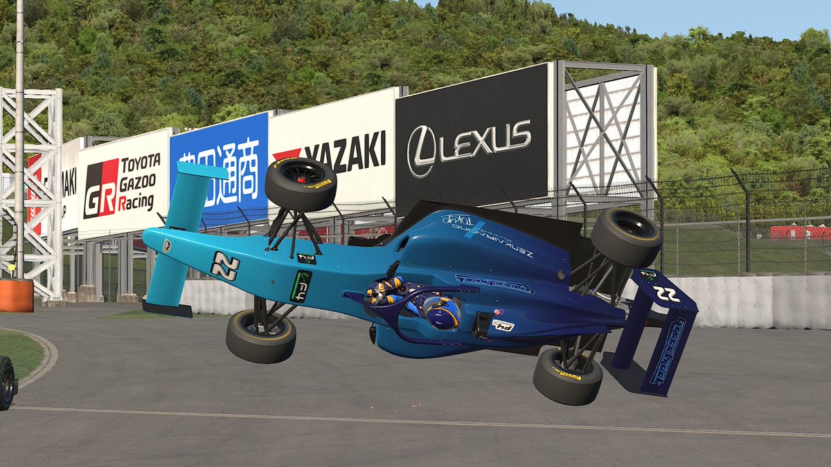 Satoo_Sugarman's tweet photo. [全日本e-F4選手権]Rd.1 富士
Q15→DNF

予選レースを生き残りストレートに決勝進出。
第2集団後方、ポイント稼げる位置に居ましたが、
100Rでスピンアウトした車両を避けられず…

一瞬の判断ミスですべてが無に帰す…
モータースポーツはやはり厳しい世界です
#ef4japan https://t.co/XedQ3wATu3