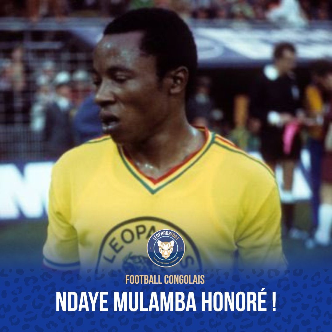 leopardsfoot's tweet image. 🐆Ndaye Mulamba honoré !

Ndaye Mulamba, détenteur du record de buts sur une seule édition de la CAN avec 9 réalisations, sera honoré à titre posthume.

Une statue a été érigée en sa mémoire au stade des Martyrs, à l’entrée de l’avenue des Huileries.

#Congo