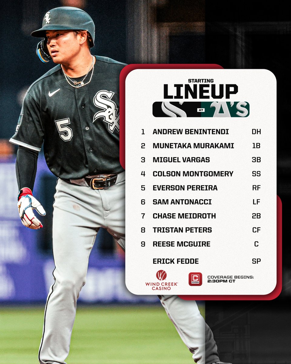 White Sox on CHSN tweet media