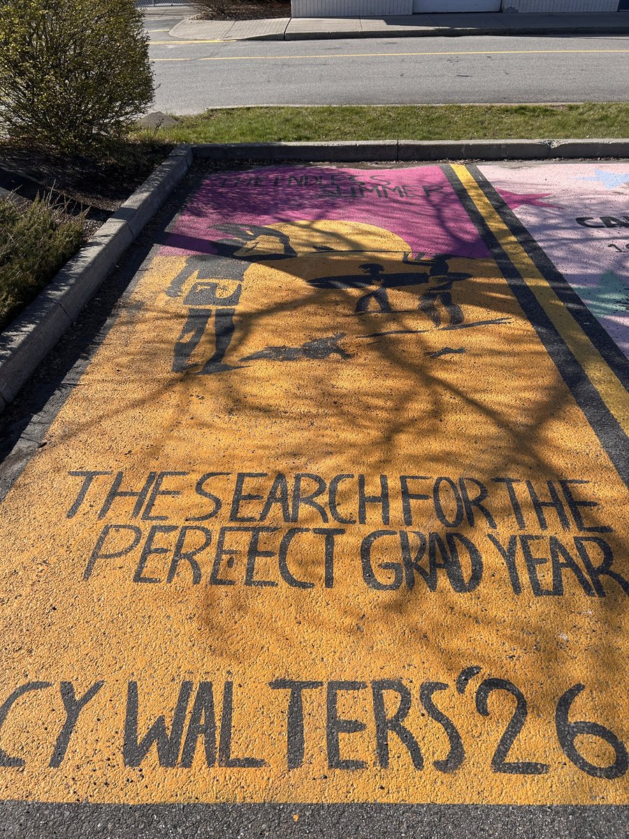 LibraryKirkL's tweet image. Also loved seeing individually designed parking spaces done by the seniors at Coeur d’Alene High School. We see so many things when we get out of our cars and just #walk.