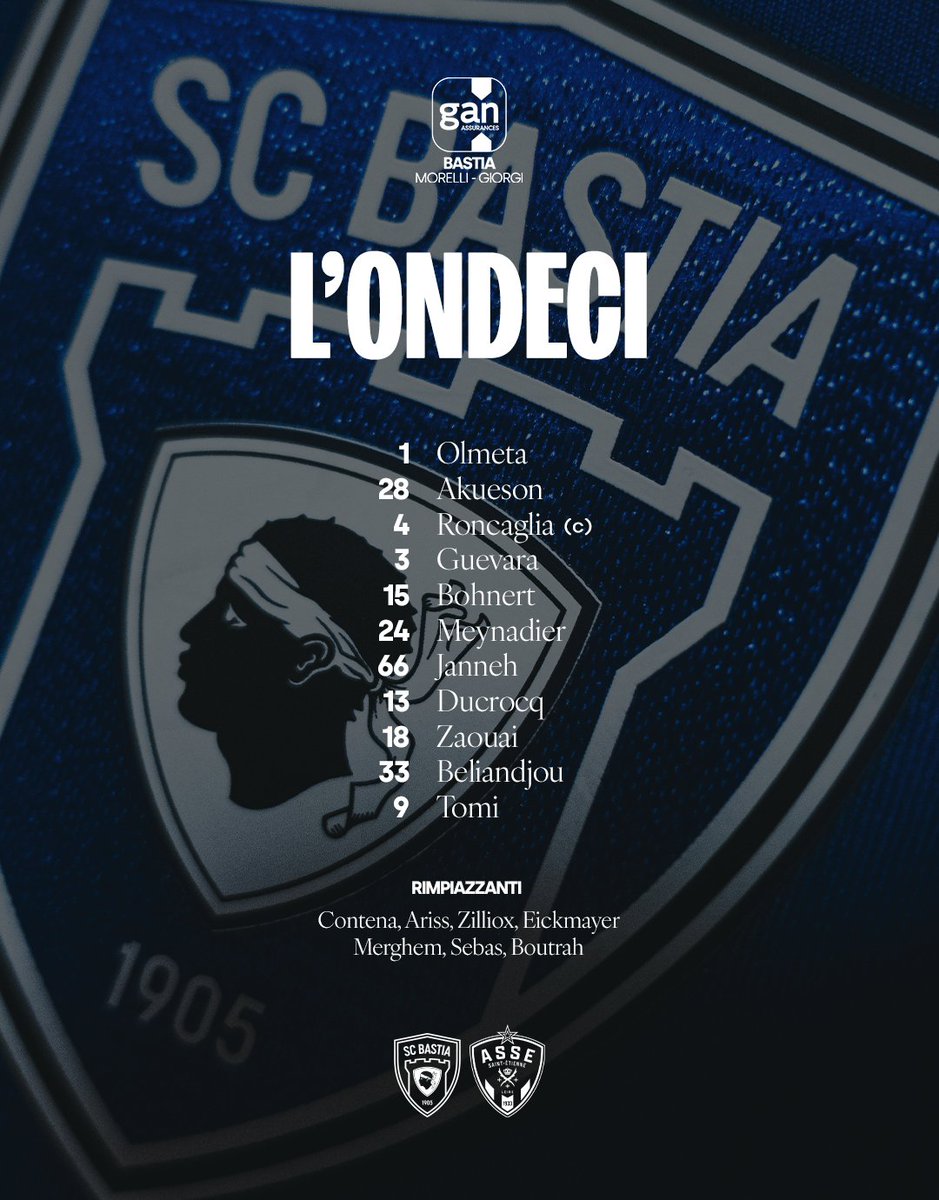 SC Bastia tweet media