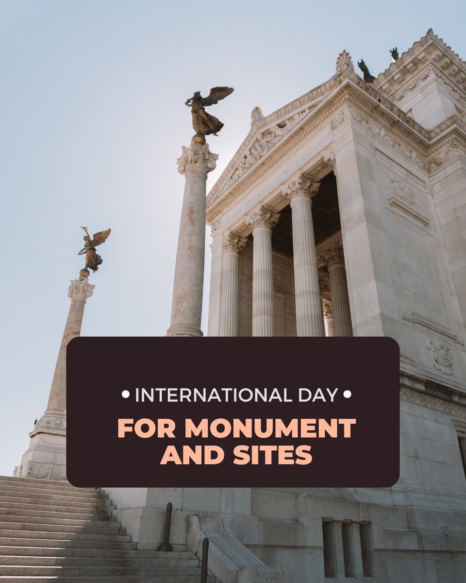 RichardSondra's tweet image. Also known as World Heritage Day... 🌍

Today, we aim to raise public awareness about the diversity and vulnerability of the world's built monuments and heritage sites and the efforts required to protect and conserve them. 🤗

#HeritageDay #InternationaldayofMonumentandSites #IDM