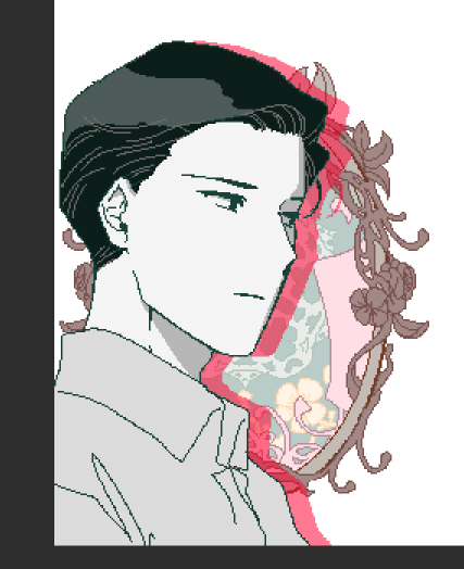 커미션 신청서가 너무 취향이라 힘을 과하게 주고 작업해버렸어