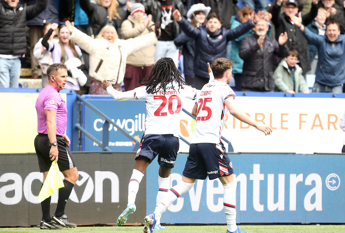 That's 13 goals past the 90th minute for Wanderers this season. Absolutely bat-s*** crazy. #bwfc