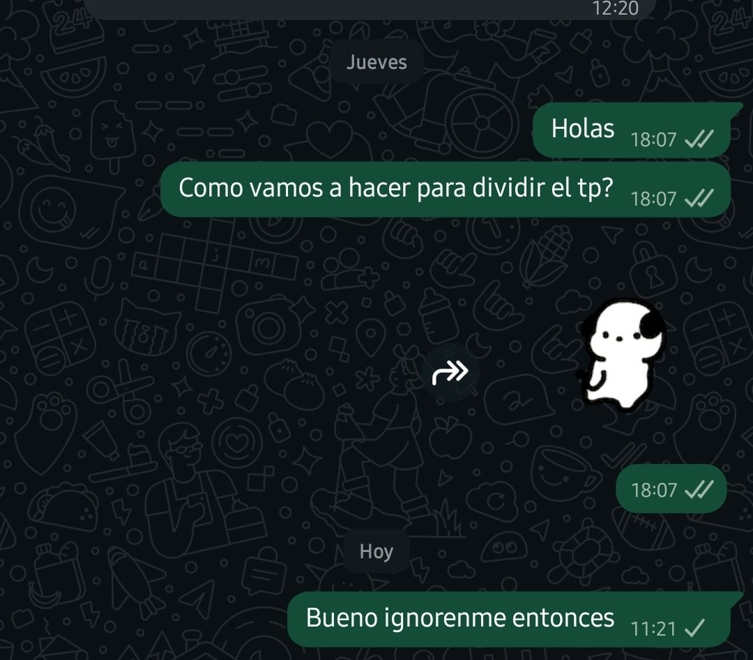 Hacer grupo en la universidad es en resumen ésto: