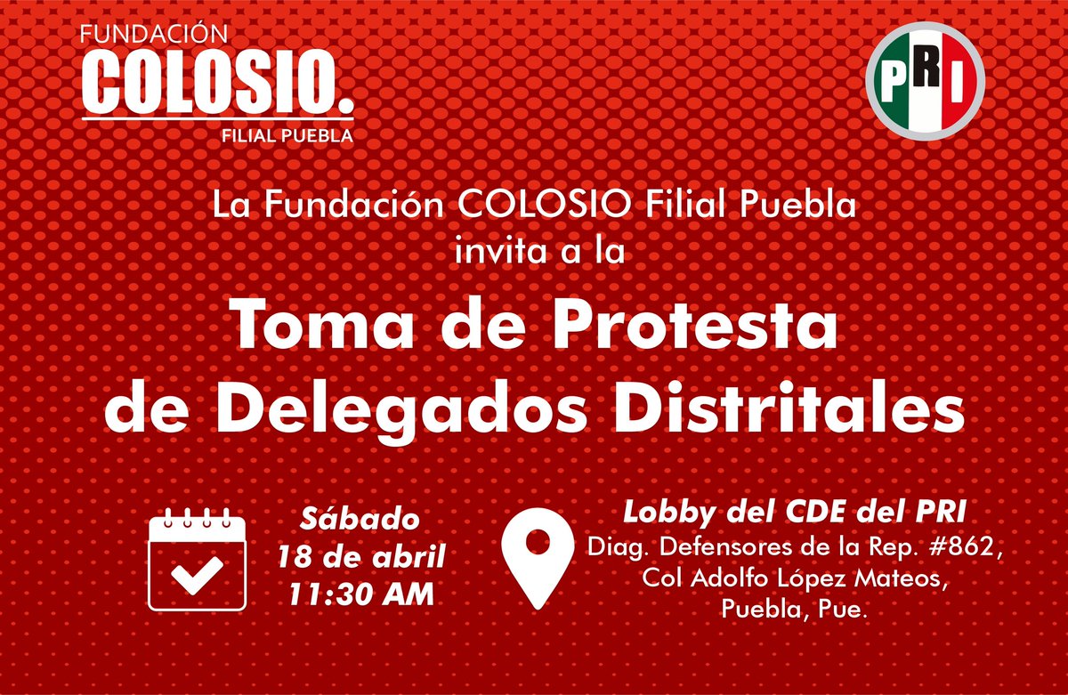 Fundación COLOSIO Filial Puebla tweet media
