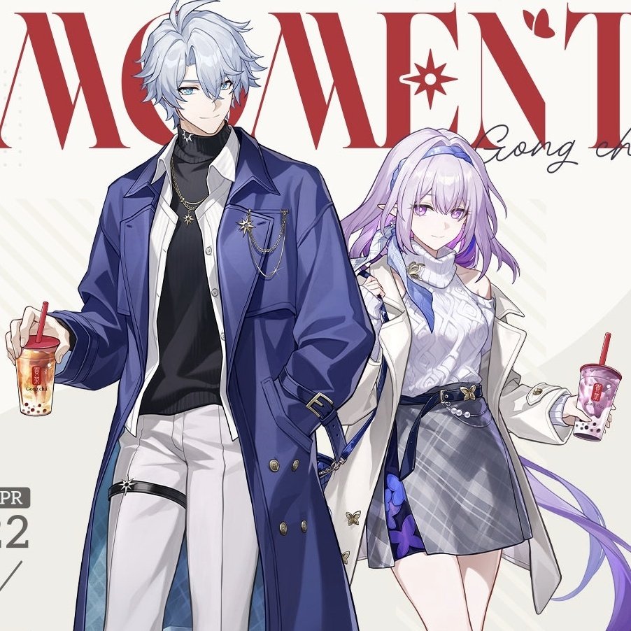🌌崩壊：スターレイル × Gong Cha🌌 韓国ゴンチャコラボ限定グッズ解禁