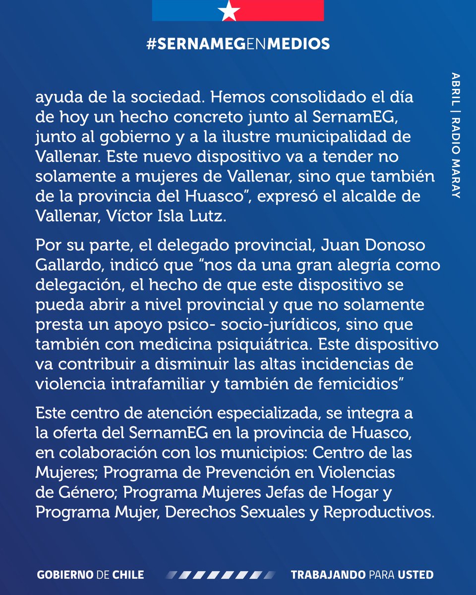 SernamEG Chile tweet media