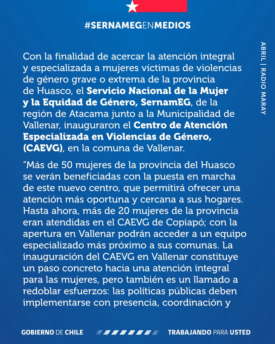 SernamEG Chile tweet media