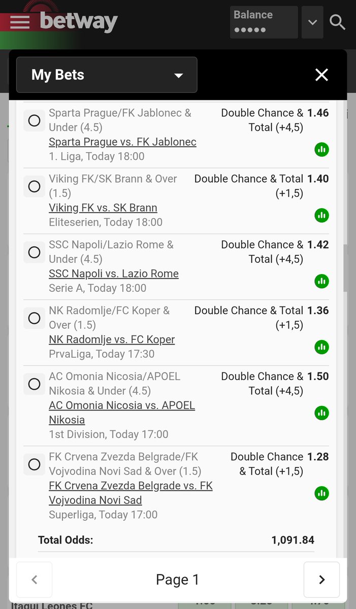 Mangwecha's tweet image. BW4F207FBF

1000 odds❤️❤️

Tonight games💰⚽
#Betwaycode