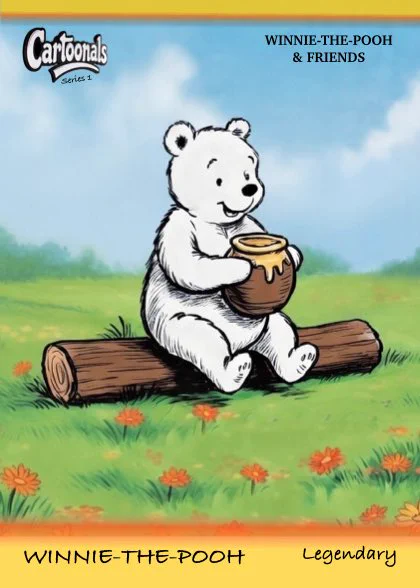 Winnie-The-Pooh Legendary Card