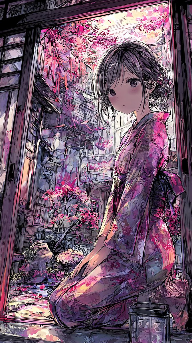 azisai3131's tweet photo. #今日か昨日か明日の花子
#気まぐれに咲く
#OutOfTimeHanako
#MoodyAesthetic
#DigitalFolklore
#AIart 

お久しぶりの花子です！
まだフォローしていただきありがとうございます！
thank you！ https://t.co/02LYP467rs