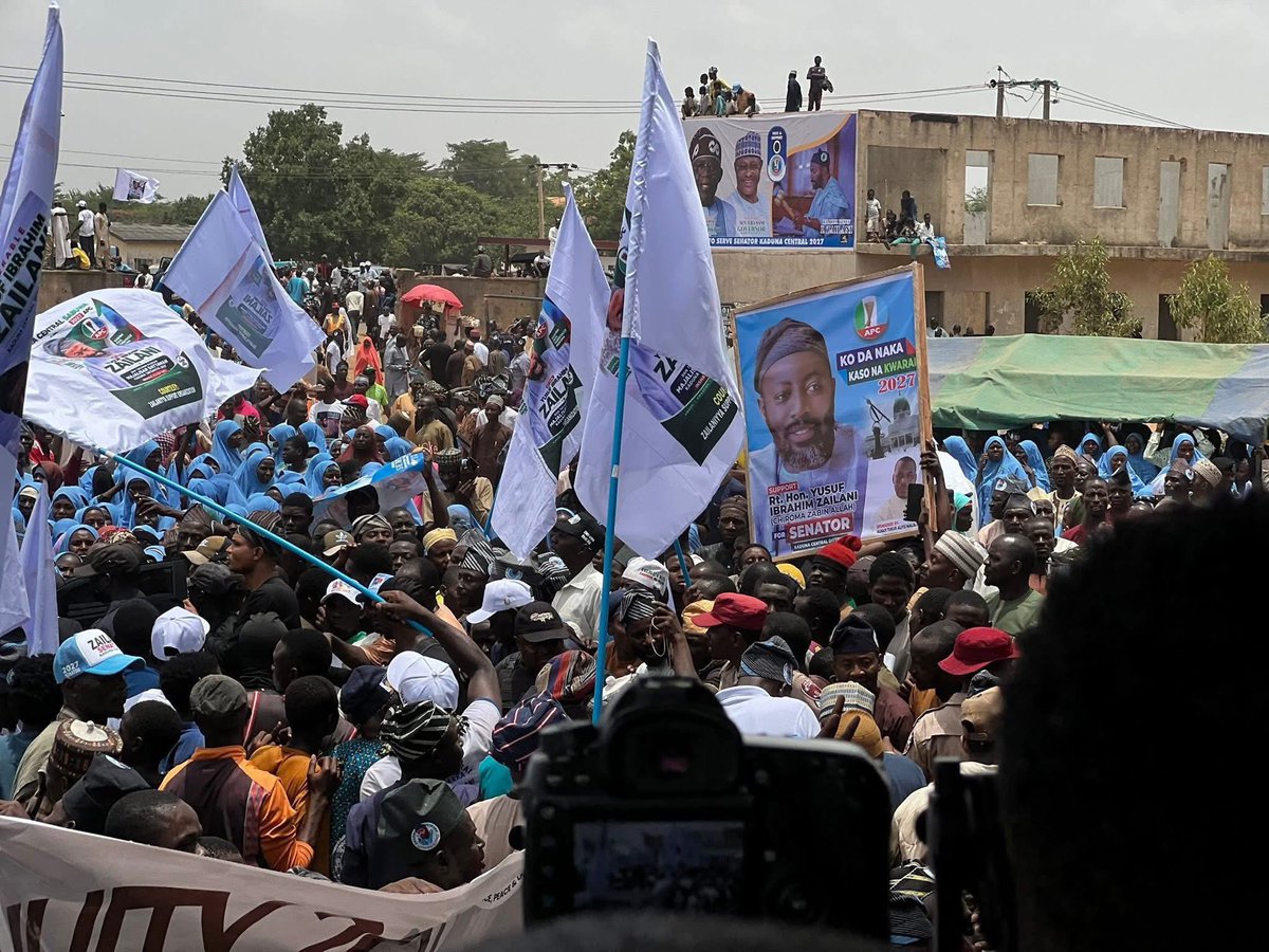 Better_Kaduna's tweet photo. JUST IN: From Rigachikun, Rt Hon Yusuf Ibrahim Zailani, former Speaker @KadunaAssembly, has formally declared his intention to run for the Kaduna Central seat at the Nigerian Senate under the platform of All Progressives Congress (APC) https://t.co/EI3Hra6Pq5