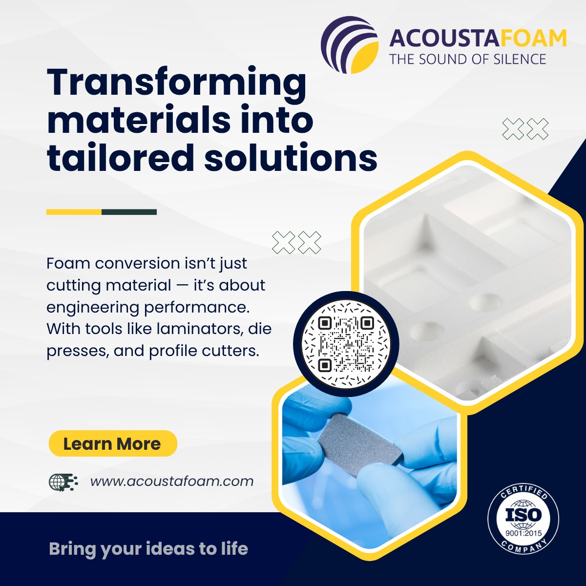 mawebdesign_uk's tweet image. 🧠 Transforming materials into tailored solutions.
Read more via acoustafoam.com
#Acoustics #NoiseControl #Soundproofing #FoamEngineering #UKManufacturing