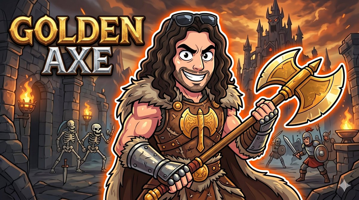 adribits's tweet image. El REY de la FANTASIA ARCADE 🪓 Golden Axe
youtu.be/Fywzd7chLh8

¡Prepara tu hacha y tu magia! 
Hoy regresamos a 1989 para jugar a un pilar de los Beat 'em up: Golden Axe.
#GoldenAxe #Sega #Retrogaming #JuegosRetro #Arcade #MegaDrive #ClassicGames #GameplayEspañol